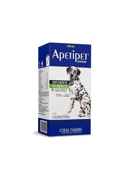 Apetipet Suplemento Vitaminico Jarabe Para Perro 100 Ml-1