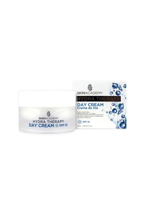 Crema Día Hidratante Hydra Therapy SPF15 Skin Academy 50 mL-0
