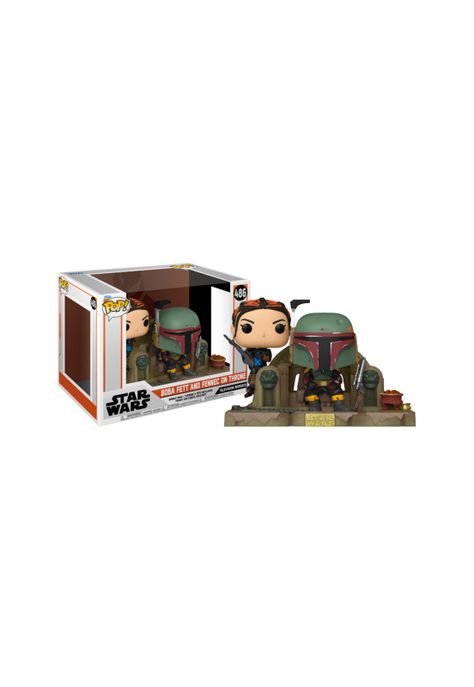 Funko Pop Moment Mandalorian Boba Fett and Fennec Shand 486-0