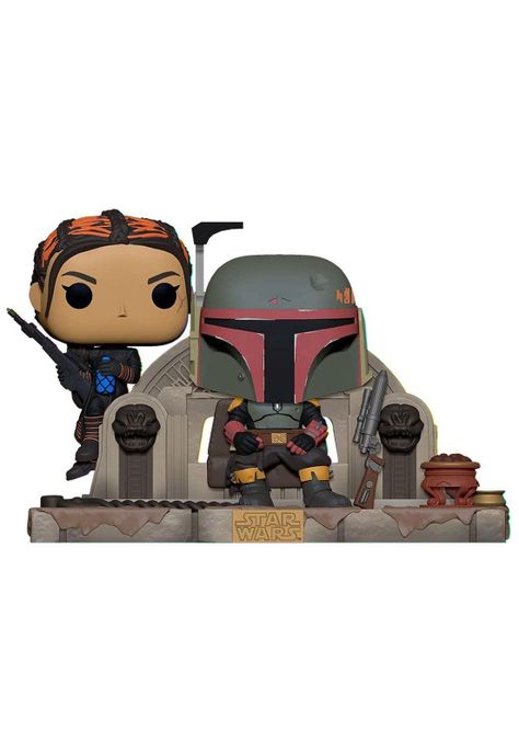 Funko Pop Moment Mandalorian Boba Fett and Fennec Shand 486-1