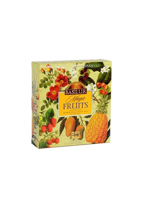 Te Negro Frutal Basilur Magic Fruits Caja 40 Bolsas-0