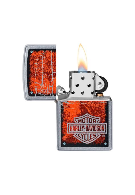 Encendedor Zippo Harley Davidson Design Plateado ZP49658-1