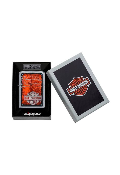 Encendedor Zippo Harley Davidson Design Plateado ZP49658-3