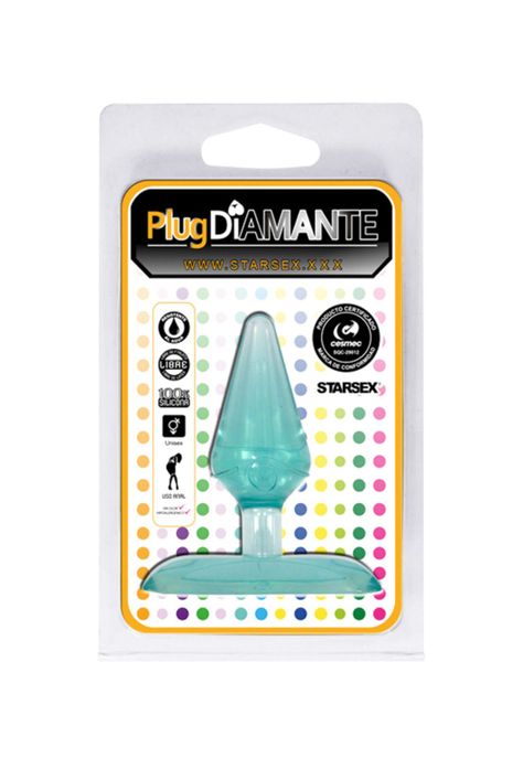 Juguete Sexual Plug Anal Diamante Unisex Starsex-0