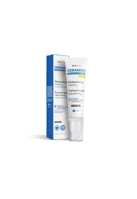 Crema Facial Hidratante SPF30 Piel Normal/Seca 50ml Ceramide-0