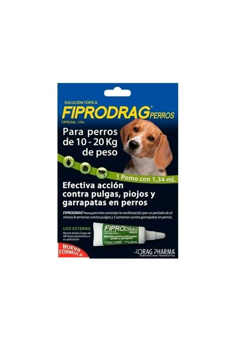 Pipeta Fiprodrag Antipulga Perros De 10 A 20 Kg 1.4 Ml-0