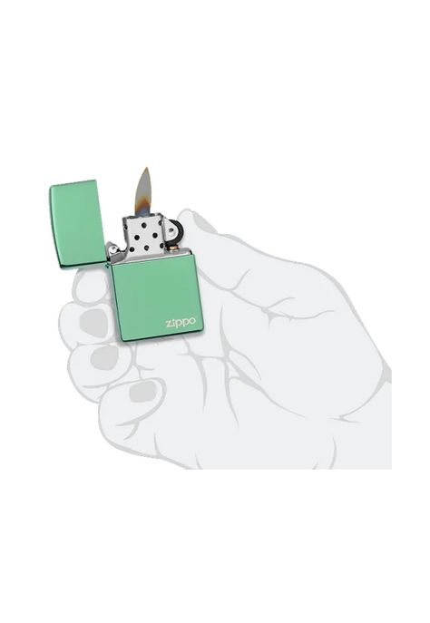 Encendedor Zippo Lasered Green Verde ZP28129ZL-4