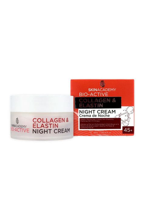 Skin Academy Crema De Noche Colageno y Elastina 50 Ml-0