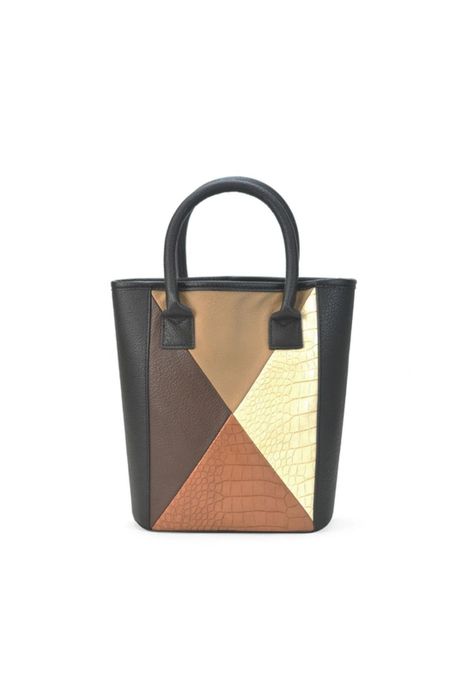 Matera Bolso Globus Negro Caramelo Lincoln's-0