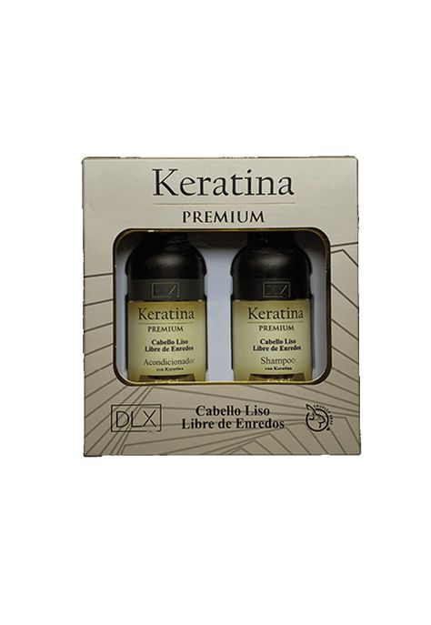 Deluxe Pack Kit Shampoo + Acondicionador Premium Keratina-0