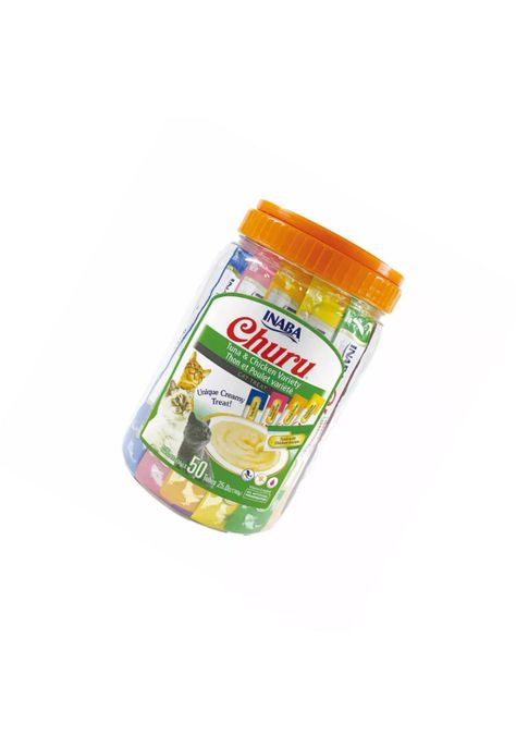 Churu Para Gatos Variedades de Pollo y Atun 50 Tubos X 14 g-1
