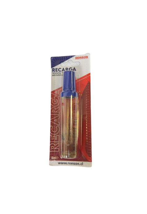 Recarga Encendedor Gas Butano Portatil Ronson 18 Ml-0