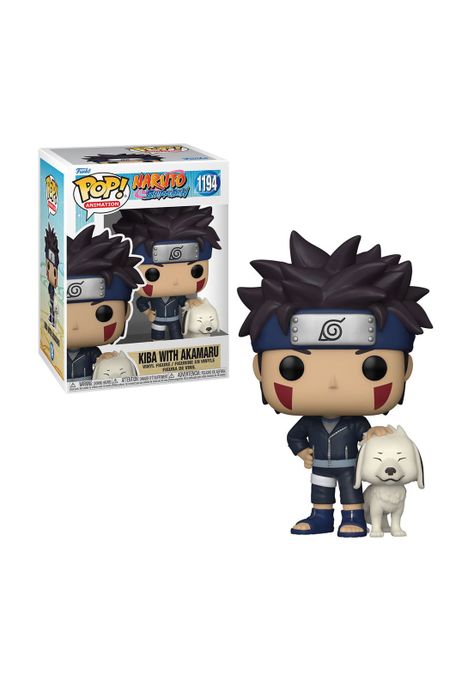 Funko Pop Animation Naruto Kiba w/Akamaru 1194-0