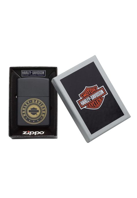 Encendedor Zippo Harley Davidson Design Negro ZP49197-5