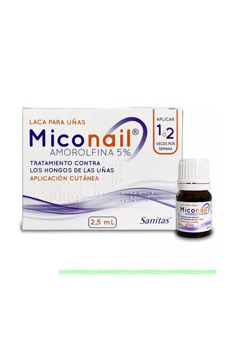 Antimicotico para Uñas Miconail 5% 2,5 ml-2