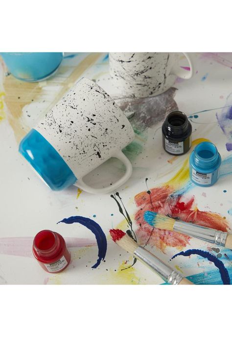 Kit Pebeo Porcelaine 150 Ceramica Y Vidrio 6 Colores Nro 2-3