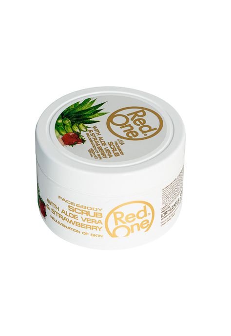 Exfoliante Red One Scrub Varon Aloe Vera Y Frutilla 450 Ml-0