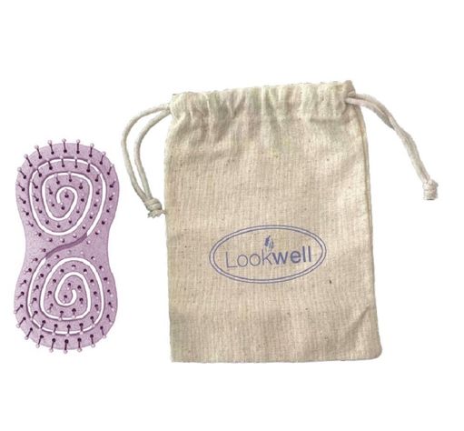 Hair Spa Brush Portable - Fucsia-1