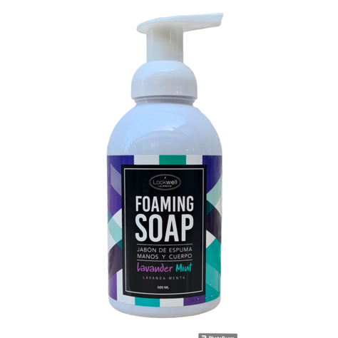 Jabon De Espuma Manos y Cuerpo Lavender Mint-0
