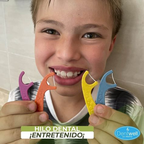 Hilo Dental Infantil Ecológico Dentwell 36 Unidades.-2