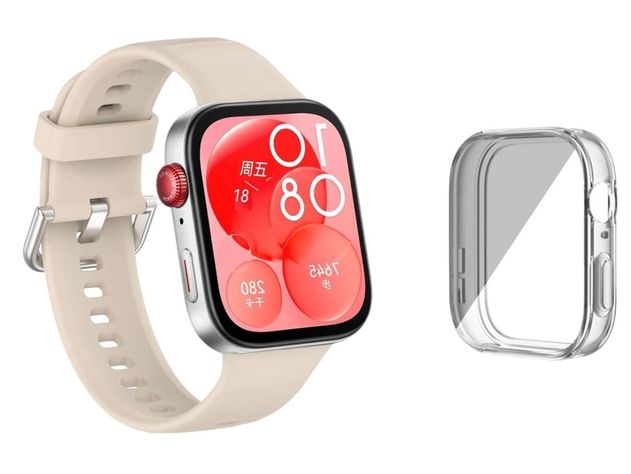 Pack Correa+funda Compatible Smartwatch Huawei Fit 3-0