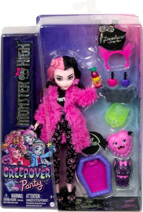 Monster High - Creepover Party - Draculaura Pijama-1