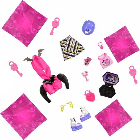 Muñeca Monster High Draculaura Skulltimate Secrets Neon -4