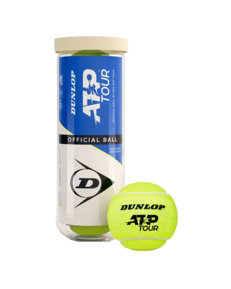 Tarro Plástico Pelota Dunlop ATP Tour X3-0