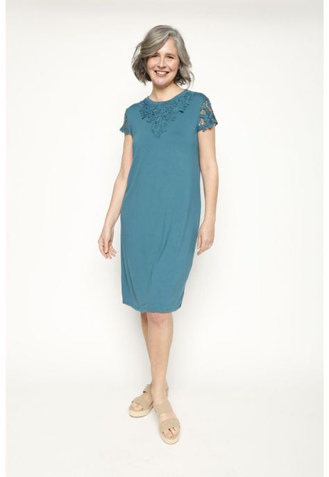Vestido Marina Turquesa Woman by Eclipse-0