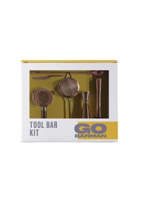 Barman Set Cobre Go Barman-0