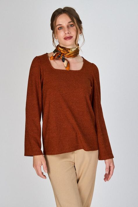 Tejido Escote Cuadrado Luana Woman by Eclipse-0