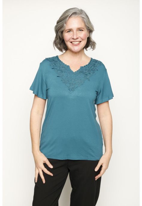 Polera Liliana Turquesa Woman by Eclipse-0