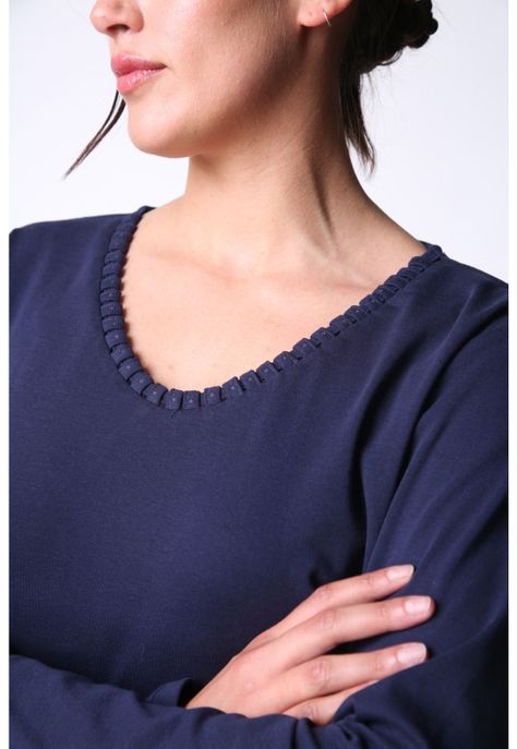 Polera Moni Azul Marino Woman by Eclipse-2