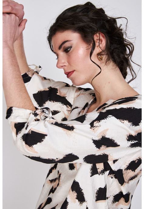 Camisa Manga Roll Up Marta Blanco Woman by Eclipse-2