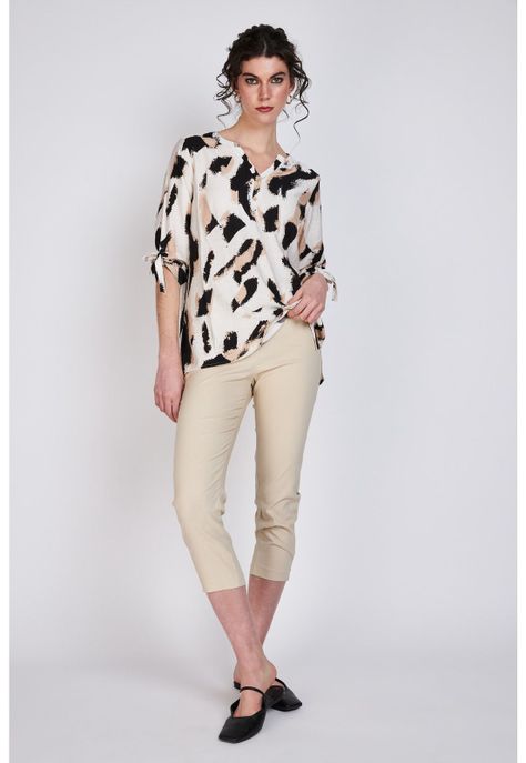 Camisa Manga Roll Up Marta Blanco Woman by Eclipse-3