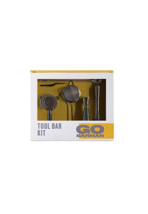 Barman Set Negro Go Barman-0