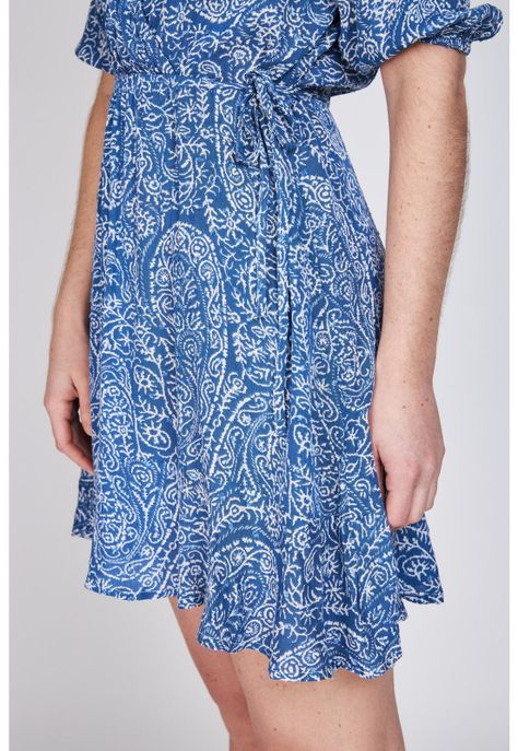 Vestido Estampado Vale Azul Eclipse-2