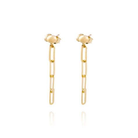 Aros de Oro 18kt Colgante con 4 Eslabones-2