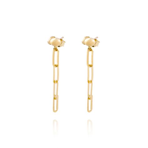 Aros de Oro 18kt Colgante con 4 Eslabones-0