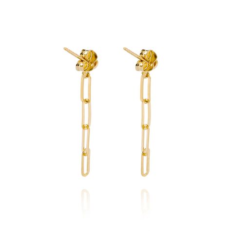 Aros de Oro 18kt Colgante con 4 Eslabones-1