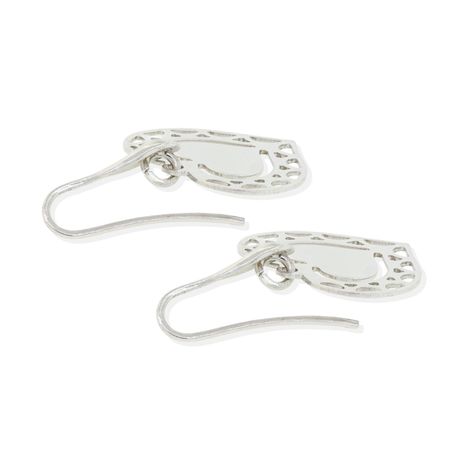 Aros de Plata Esterlina 925 Doble Corazón-1