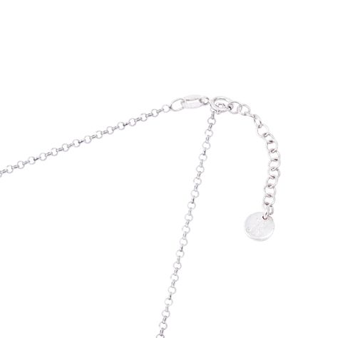 Collar de Plata Esterlina 925 Flores 15-2