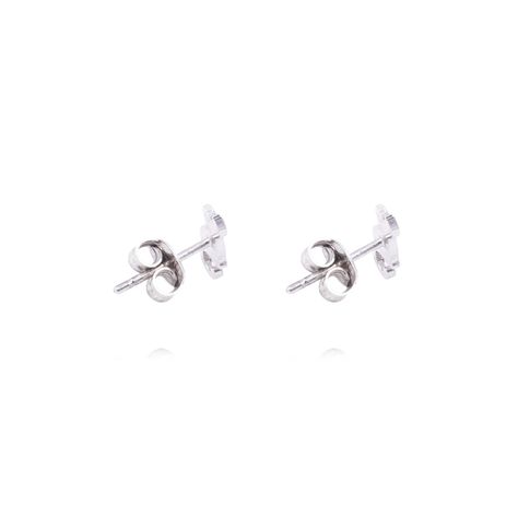 Aros de Plata Esterlina 925 Gatito-2