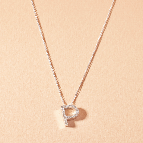 Collar Oro 18kt Diamantes 10 Pts SI/H Corte Brillante 30114-2
