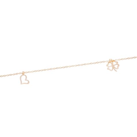 Tobillera Oro Amarillo 18kt Decoraciones-2