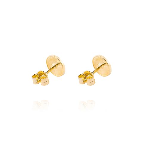 Aros de Oro 18kt Modelo Círculo Patitas-2