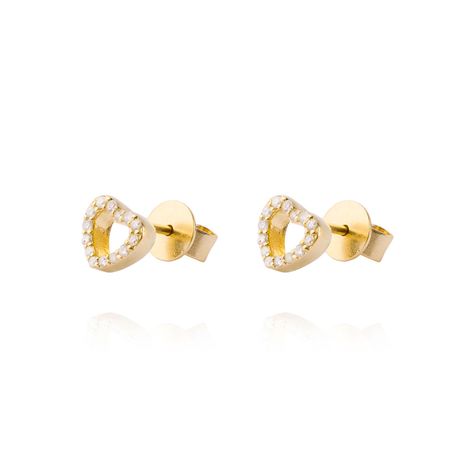 Aros de Oro 18kt con Diamantes 14pts total SI/H Oro Amarillo-0