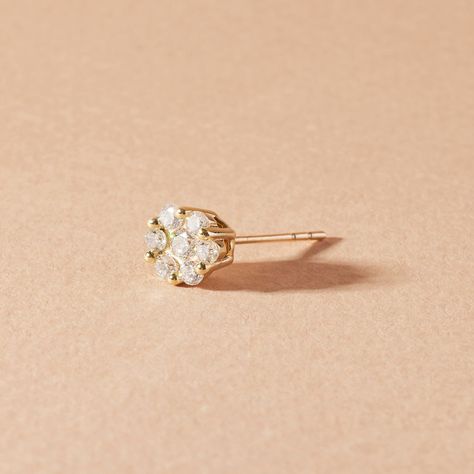 Aros de Oro 18kt con Diamantes 66 Pts Total | Danielle Costantini-2