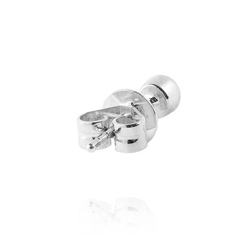 Aro Piercing de Oro Blanco 18kt Diamante 7 Pts-2
