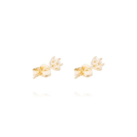 Aros Oro Amarillo 18kt Circonita Seis Grifas-2